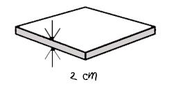 Kaderdikte 2cm